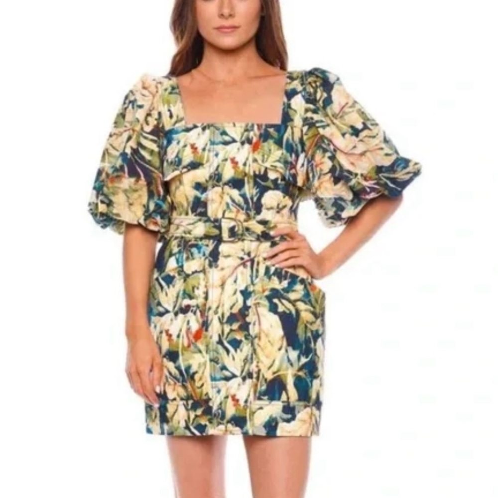 Acler Multicolor Floral Dress